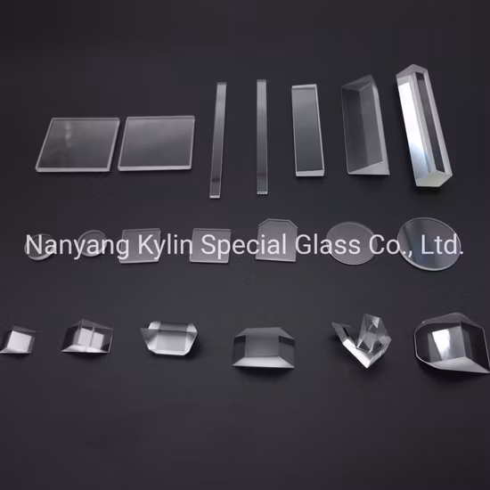IPLレーザー用光学UV溶融石英ガラスライトガイドブロックプレート